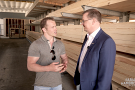 Fabian Hambüchen und Peter Hofmann im Gespräch zum Thema Selbstversorger